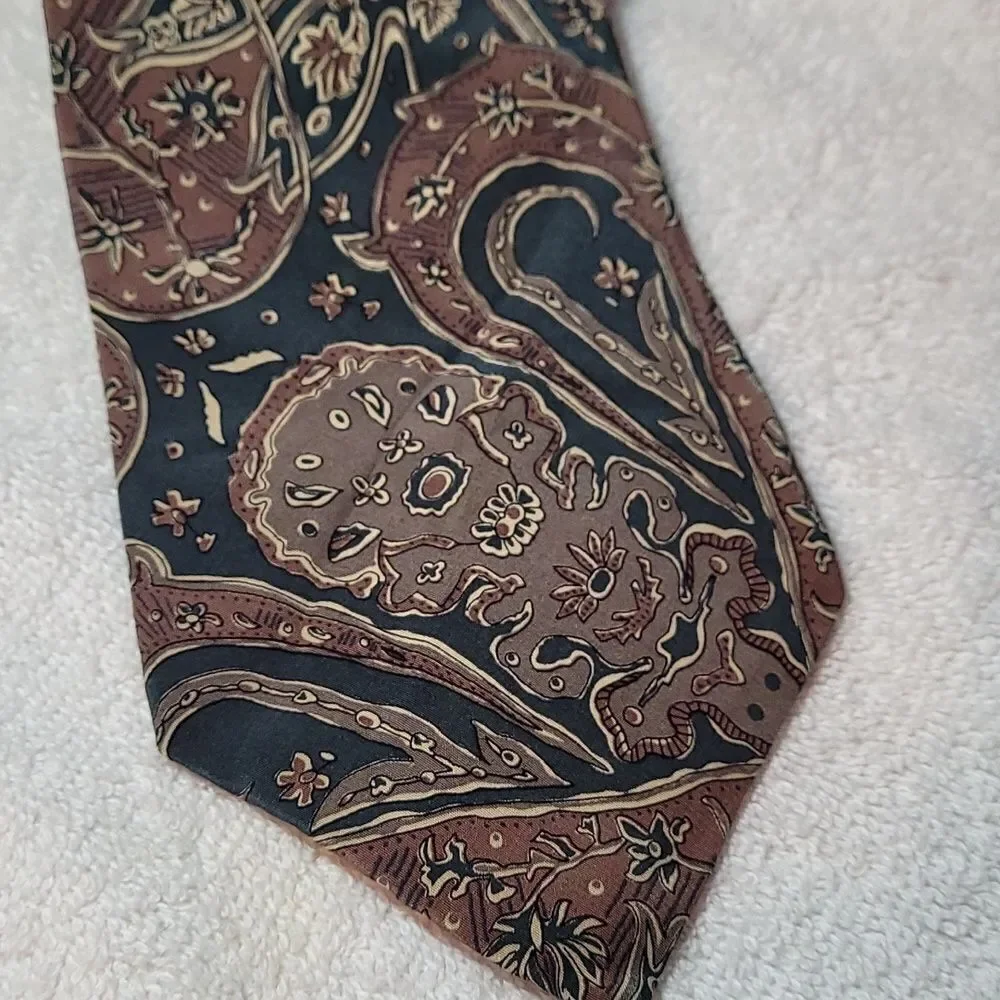 Vintage John Henry ultra‎ men's all silk neck tie